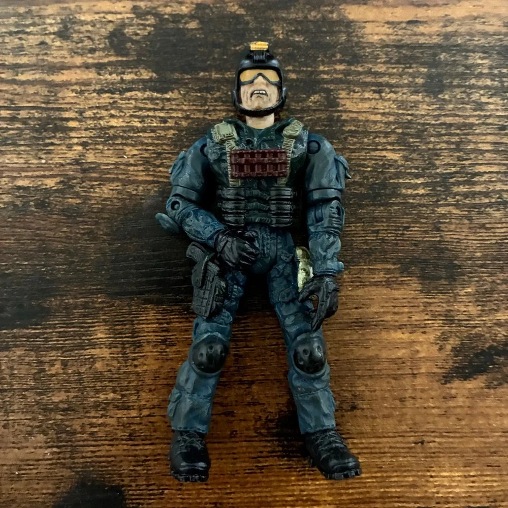 Vintage Y2K Lanard The Corps Commando Force Figure Lot 4 Firestorm Eagle